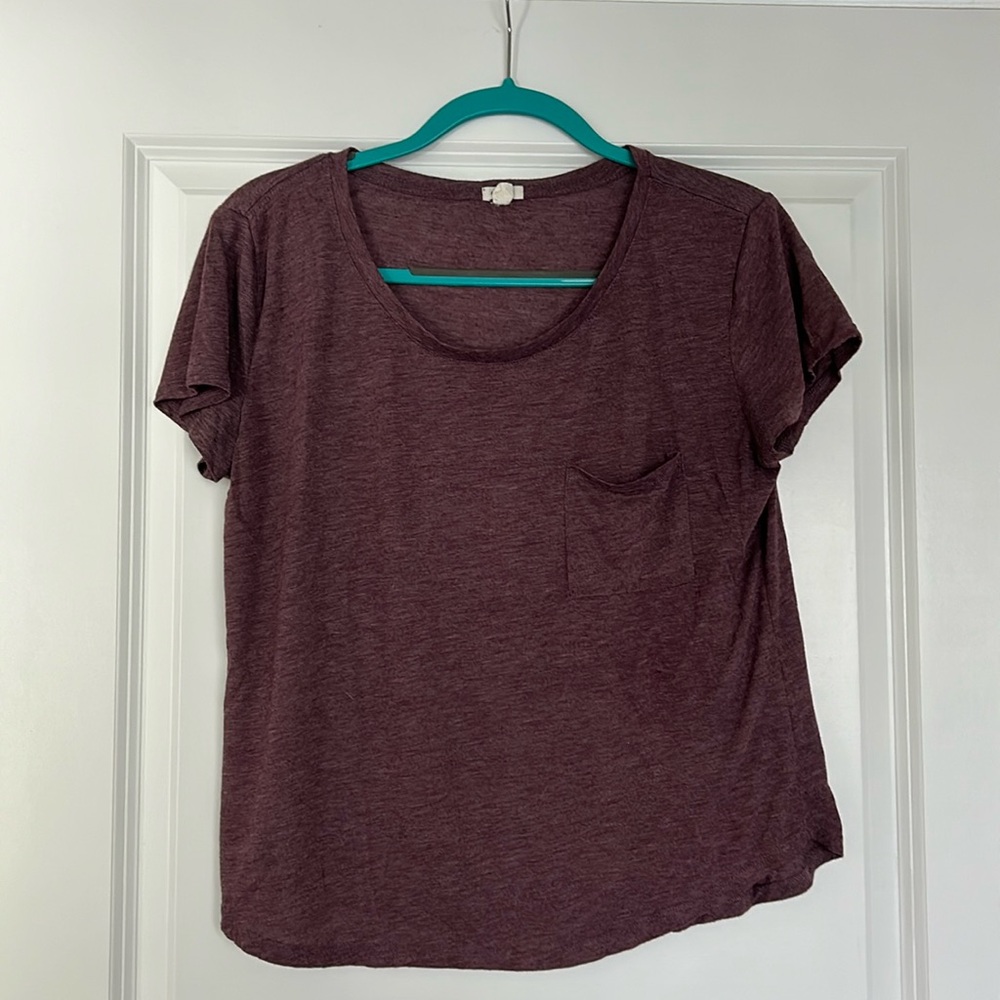 Maroon Tee